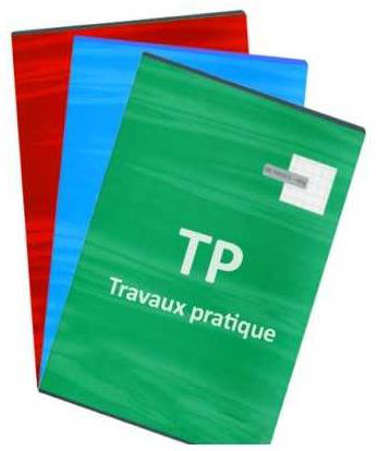 Cahier travaux pratiques