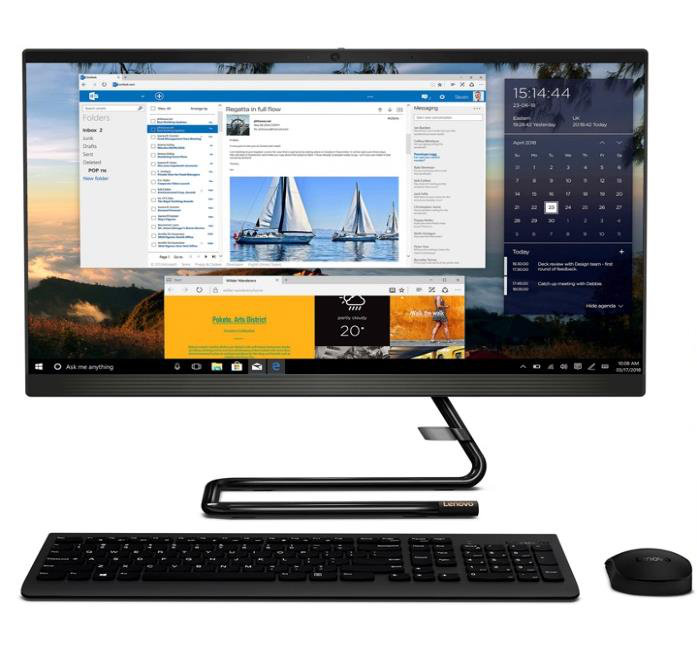 All in One Lenovo core i7-Ram 8, disque dur 1T-Ecran 23.8 pouces