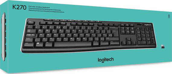 LOGITECH K270 clavier sans fil Noir
