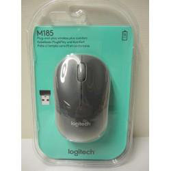 Logitech M186 Souris-sans fil Ambidextre Silencieuse