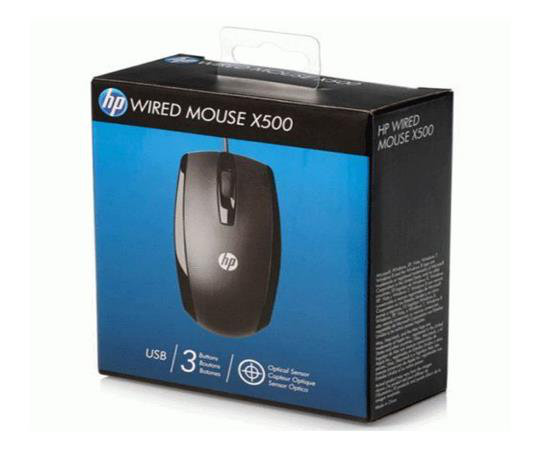 Souris avec fil hp wired Mouse X500