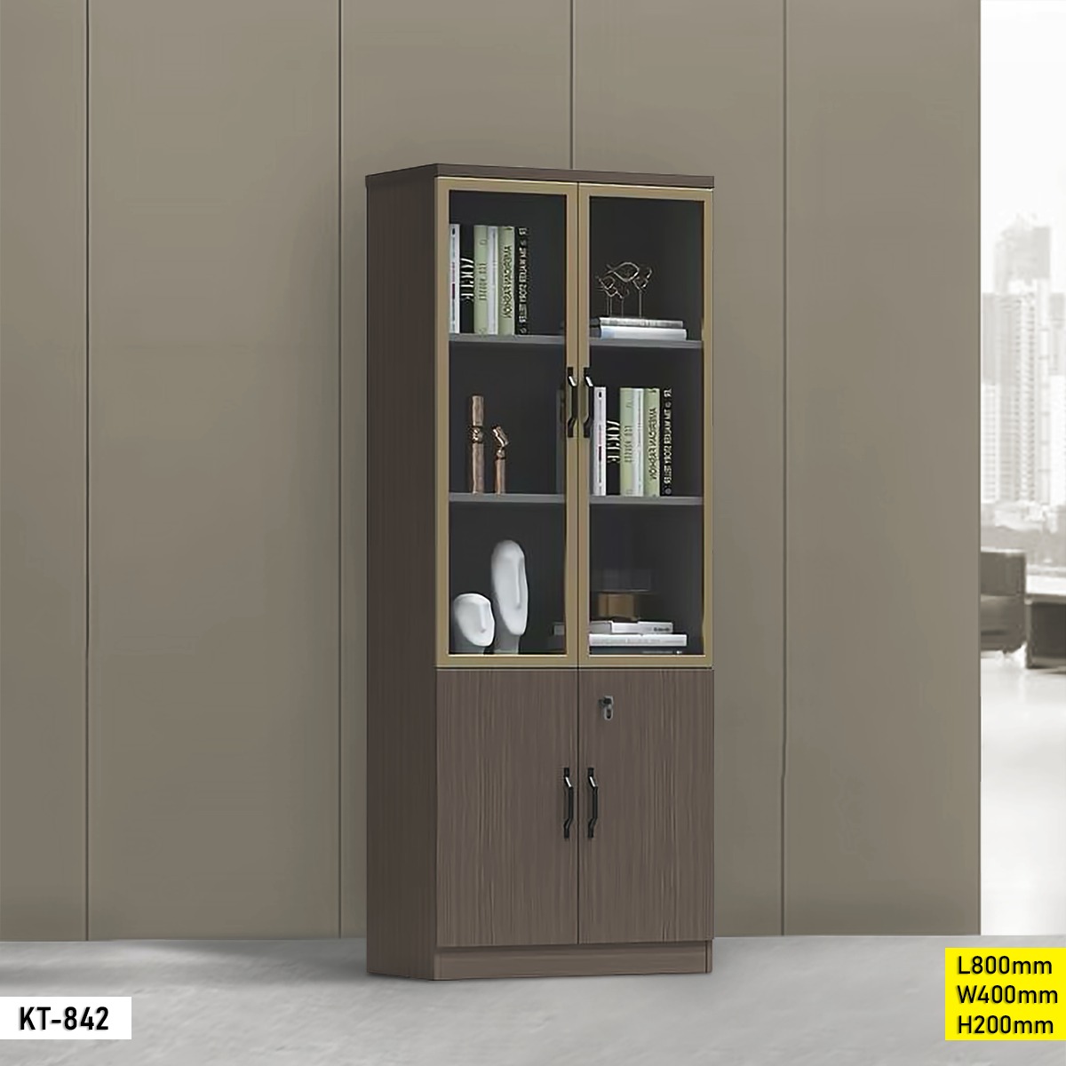 Armoire de bureau 2 portes