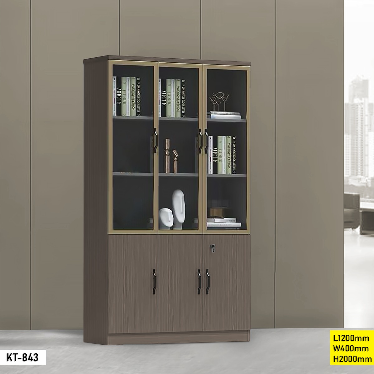 Armoire de bureau 3 portes