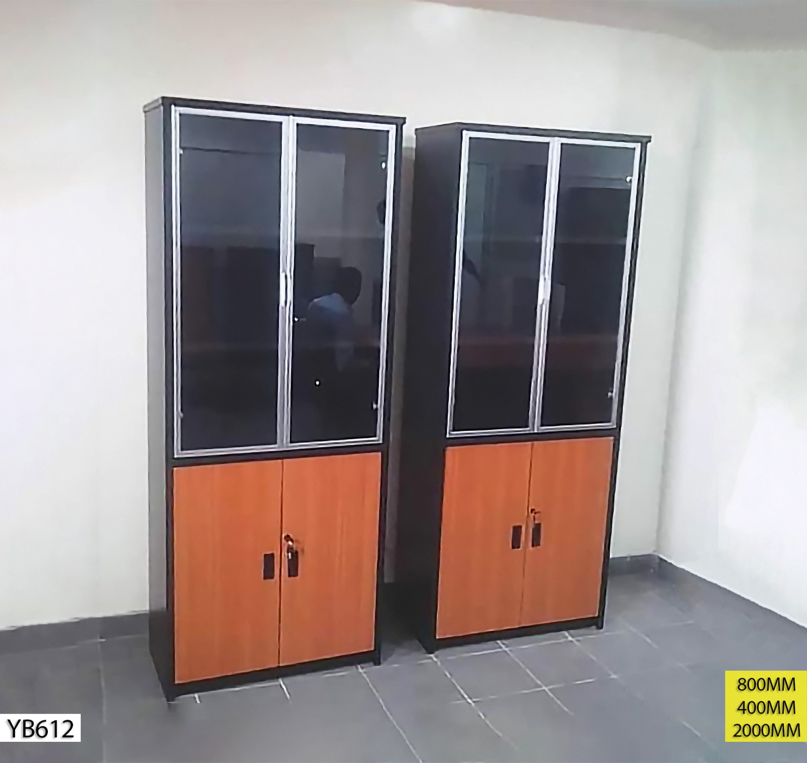 Double armoire de bureau